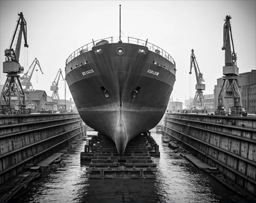 Archivfoto Lindenau Werft