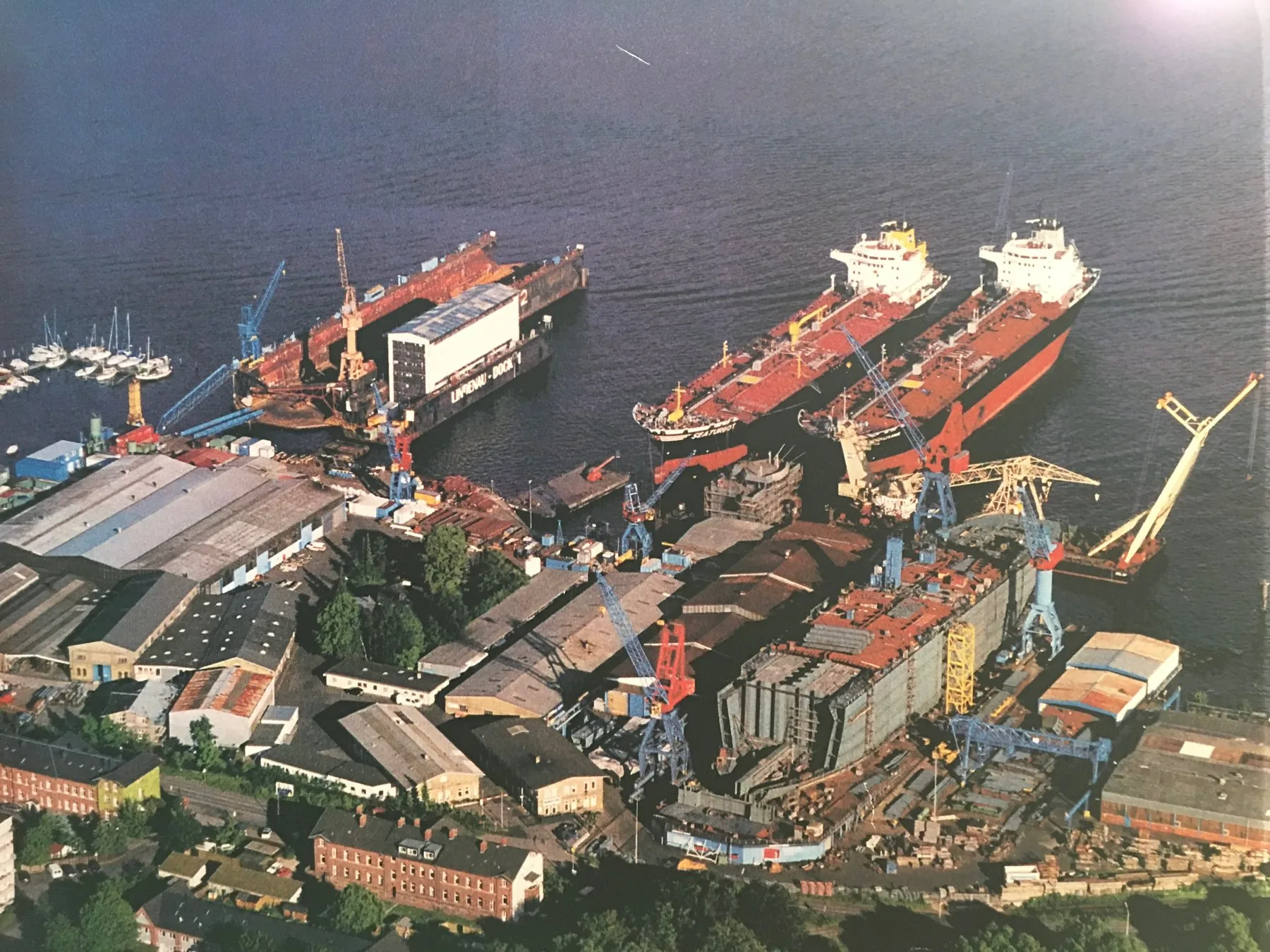 Archivfoto Lindenau Werft